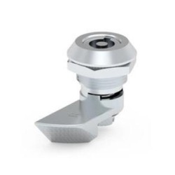 Κλειδαριά κιβωτίου μεταλλική με γλώσσα επαναφοράς (Επιλογή αριστερής η δεξιάς περιστροφής) 90μοίρες Φ22 160-11-15 - OSKAR