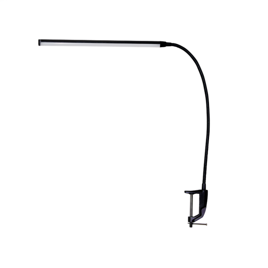 Φωτιστικό γραφείου LED 5W 4000k 350Lm Dimmable Μέταλλο + Πλαστικό + PVC μάυρο καλωδιο / Λευκό DELGADO - acadecor  