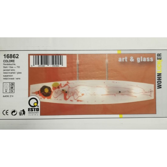 Pendant lights - 4x40W / Ε27 - COLORE - 16862 - ESTO