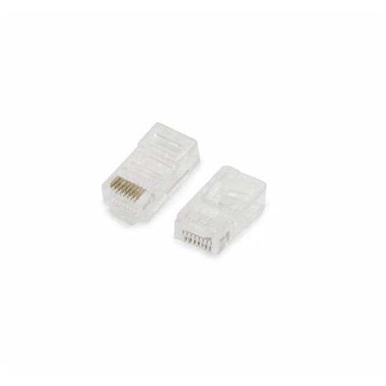 Φίς αρσενικά Data RJ45 UTP CAT5 8P8C Ανοιχτού Τύπου - adeleq