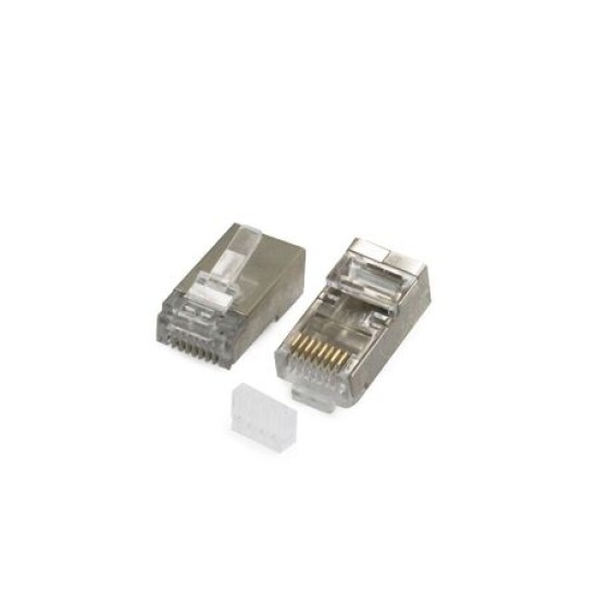 ΦΙΣ Αρσενικά DATA RJ45 FTP CAT6e 8P8C Κλειστού τύπου - adeleq 