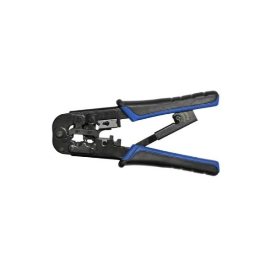 Πρέσα Καστάνια Διπλή Μεταλλική Τηλεφώνου & Computer 8P8C & 6P6C - adeleq