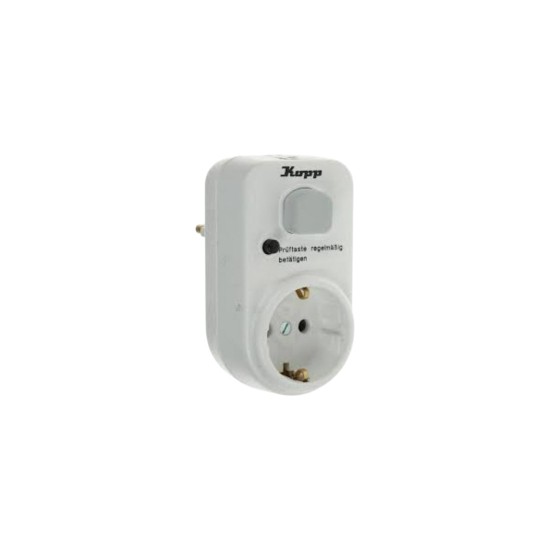 Διακόπτης Διαροής adaptor πρίζας 30mA - Dl - perfect - kopp 