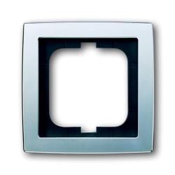 Πλαίσιο 1 Θέσης χρώμιο ματ - Solo - Busch-Jaeger