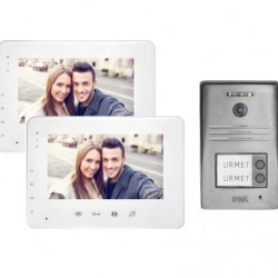 Κίτ Θυροτηλεόρασης ανοικτής ακρόασης  για διπλοκατοικία 7'' Wide - 1726/12 Urmet