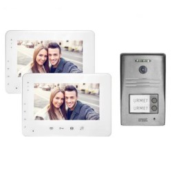 Κίτ Θυροτηλεόρασης ανοικτής ακρόασης  για διπλοκατοικία 7'' Wide - 1726/12 Urmet