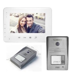 Κίτ Θυροτηλεόρασης ανοικτής ακρόασης  για μονοκατοικία 7'' Wide - 1726/11 Urmet