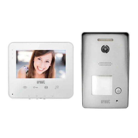 Κίτ Θυροτηλεόρασης ανοικτής ακρόασης  για μονοκατοικία 5'' Wide - 1734/501 Urmet