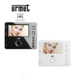 Ψηφιακό σύστημα θυροτηλεόρασης 2Voice ανοικτής ακρόασης MIRO 1750/6  2αγωγών με πίνακα εισόδου Sinthesi S2 - Urmet