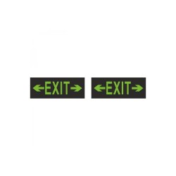 Φωτιστικό ασφαλείας σήμανση 2πλής όψης EXIT δεξί & αριστερό βελάκι 1.5W elvhx