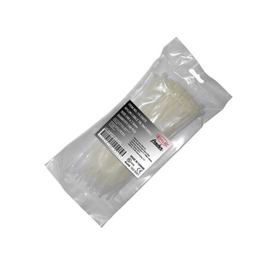 Δεματικά Νάυλον 240 x 7.6 mm Λευκά - Adeleq