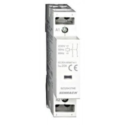 Ρελέ ισχύος ράγας 1 Στοιχείου - 2NC - 20A  230V AC - BZ326439ME - Schrack