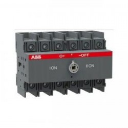 Διακόπτης Φορτίου μεταγωγικός 1/0/2 τετραπολικός 125Α OT125E3C - ABB