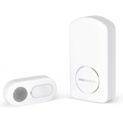 Κουδούνι τηλεχειριζόμενο λευκό - OneBell 100 - CSF0095 - sentinel