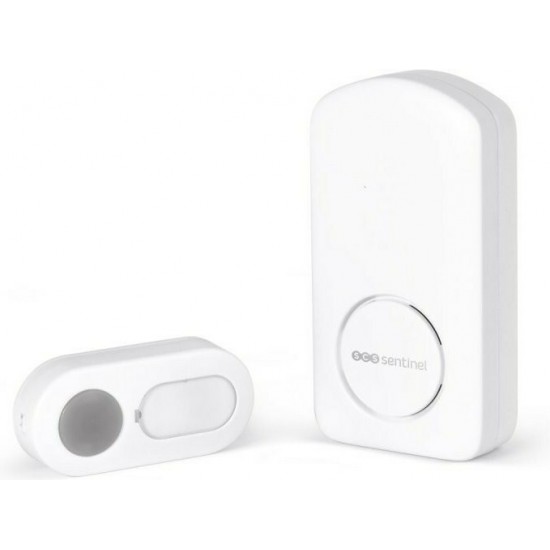 Κουδούνι τηλεχειριζόμενο λευκό - OneBell 100 - CSF0095 - sentinel