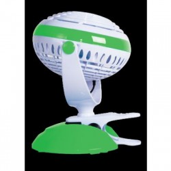 Ανεμιστήρας με Κλίπ ή επιτραπέζιος Φ15 Mini USB Μπλέ/Πράσινο - BRAND 