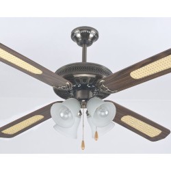 Ceilling fan luxury type Bronze Φ132 / 70W - BRAND 