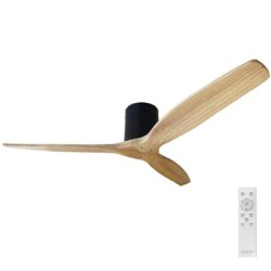 Ceilling fan luxury type mucari Wood / Black Φ132 / 40W - NIAROS