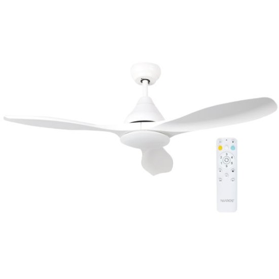 Ceilling fan luxury type 40W Luma White Φ117 / 46W - NIAROS