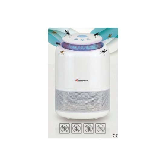 Εντομοκτόνο εσωτερικού χώρου 2W LED & Φωτιστικό Νυκτός με ηρεμιστικούς ήχους - EXTERMINATOR