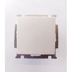 Διακόπτης αλε ρετούρ - Ιβουάρ μηχανισμός/Πλακίδιο Basic - Busch-Jaeger