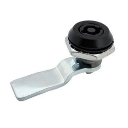 Κλειδαριά κιβωτίου για ίσιο κλειδί πλαστική μάυρη 90μοίρες Φ22 - 201PG-11 - OSKAR