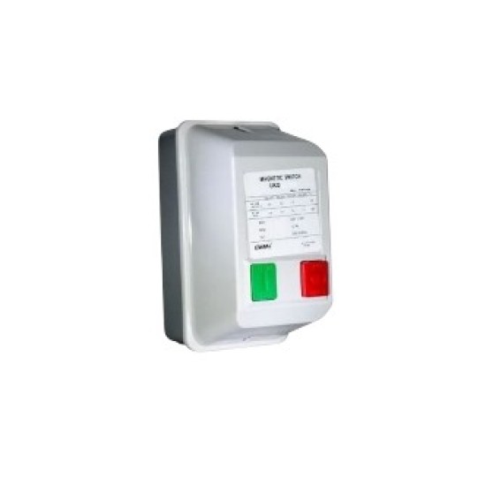 Εκκινητής κινητήρα 0-1 (Ρελέ+Θερμικό 1-1,6A)  σε κουτί στεγανό IP65 UKQ-9MB- Kripal