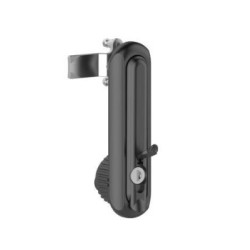 Κλειδαριά πεδίου πολυαμίδης PA6 μάυρη (166mm) 206 - OSKAR