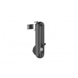 Κλειδαριά πεδίου πολυαμίδης PA6 μάυρη με υποδοχή για λουκέτο (166mm) 206-A - OSKAR