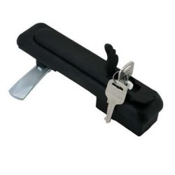 Κλειδαριά πεδίου πολυαμίδης PA6 μάυρη (167mm) 208-A - OSKAR