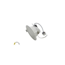 Φωτιστικό Led ψευδοροφής στρογγυλό ντιμαριζόμενο + Ασφαλείας IP44 10W CCT Λευκ΄΄ο - 21-0102 - adeleq 