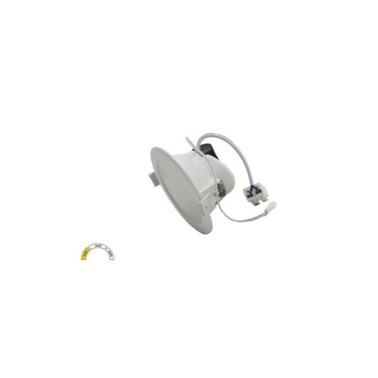 Φωτιστικό Led ψευδοροφής στρογγυλό ντιμαριζόμενο + Ασφαλείας IP44 10W CCT Λευκ΄΄ο - 21-0102 - adeleq 