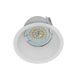 Deep Recessed Spot light Round WL-221 Aluminum GU10 white - Adeleq