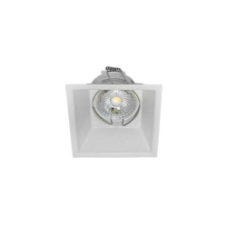 Deep Recessed Spot light square WL-259 Aluminum GU10 white - Adeleq