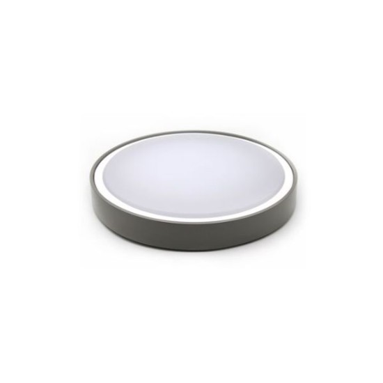 LED Ceiling PC Round D:360MM 28W 4000K IP65 White - adeleq 