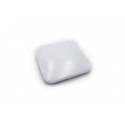 Πλαφονιέρα LED PC Τετράγωνη D280mm 15W 4000K IP20 Λευκή - adeleq