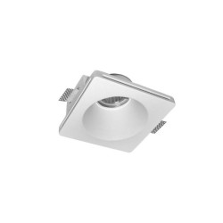 Σπότ Γύψινο Ψευδοροφής.Μονό Τετράγωνο GU10 Βαθύ D:120 h:60mm - Adeleq