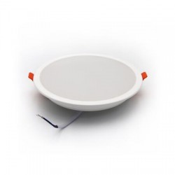 Φωτιστικό Led ψευδοροφής στρογγυλό πλήρες 20W 4000K IP20 - 120deg - Λευκό - Adeleq