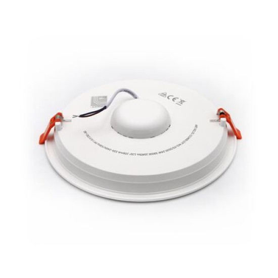 Φωτιστικό Led ψευδοροφής στρογγυλό πλήρες 24W 4000K IP20 - 120deg - Λευκό - Adeleq