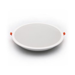 Φωτιστικό Led ψευδοροφής στρογγυλό πλήρες 24W 4000K IP20 - 120deg - Λευκό - Adeleq