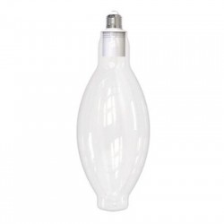 Pending Giga Glass Torpedo Clear With Lampholder E27 - adeleq