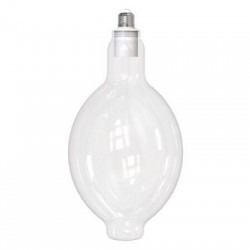 Pending Giga Glass Balloon Clear With Lampholder E27 - adeleq