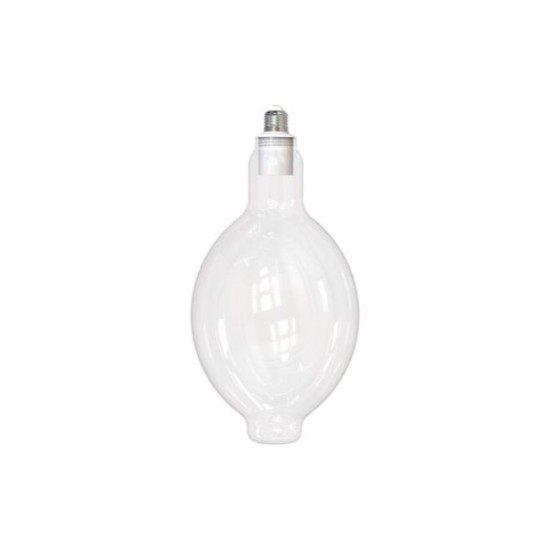 Pending Giga Glass Balloon Clear With Lampholder E27 - adeleq