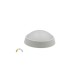 Πλαφονιέρα LED Στρογγυλή PC Φ220mm 20W CCT IP65 Λευκή - adeleq
