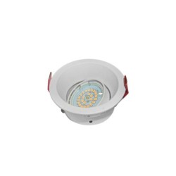 Deep Recessed Spot light round WL-33090WH Aluminum MR16 white - Adeleq