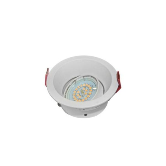 Deep Recessed Spot light round WL-33090WH Aluminum MR16 white - Adeleq