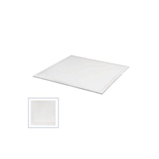 Φωτιστικό Led ψευδοροφής τετράγωνο πλήρες Slim 60x60cm 40W 4000K IP20 - 120deg - Λευκό - Adeleq
