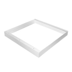 Πλαίσιο αλουμινίου τετράγωνο για επίτοιχη τοποθέτησης PANEL 60x60 Λευκό(ΝΕΟ) - Adeleq