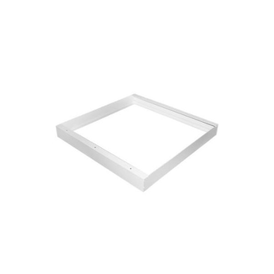 Πλαίσιο αλουμινίου τετράγωνο για επίτοιχη τοποθέτησης PANEL 60x60 Λευκό(ΝΕΟ) - Adeleq