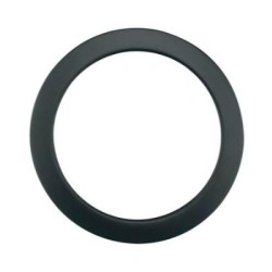 Cover for 21-0102 Matt Black Led Down Light 10W Round Dimmable+Emergency IP44 100° CCT - Adeleq